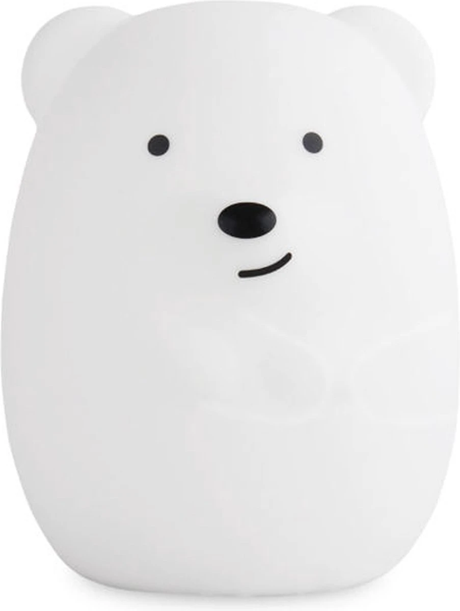 Merkloos VIO Products - Nachtlampje Beer - Zacht Kinderlampje - 8 LED Kleuren Kinderkamer - Dimbaar - BPA Vrij - Kindvriendelijk - Milieuvriendelijk - Baby Cadeau 3 Merkloos VIO Products - Nachtlampje Beer - Zacht Kinderlampje - 8 LED Kleuren Kinderkamer - Dimbaar - BPA Vrij - Kindvriendelijk - Milieuvriendelijk - Baby Cadeau