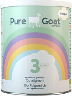 Pure Goat Company - Opvolgmelk 3 - Biologische Flesvoeding Op Basis Van Volle Geitenmelk - 800 Gram -Winkel Voor Babyproducten 906x1200 1
