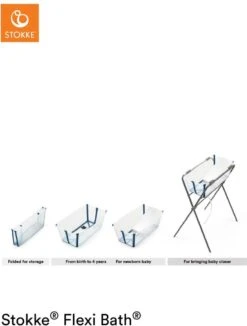 Stokke® Flexi Bath® Transparent Blue 21 Stokke® Flexi Bath® Transparent Blue -Winkel Voor Babyproducten 909x1200