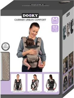 Dooky Ergonomische Draagzak Urban Comfort Beige Desert -Winkel Voor Babyproducten 909x1200 8