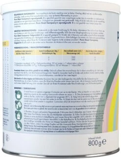 Pure Goat Company - Opvolgmelk 2 - Biologische Flesvoeding Op Basis Van Volle Geitenmelk - 800 Gram -Winkel Voor Babyproducten 914x1200 2