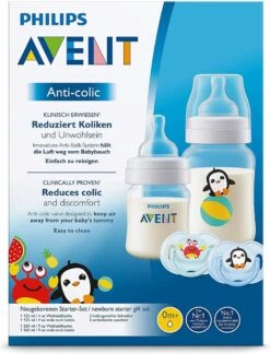 Philips AVENT SCD805/01 Anti-Colic Zuigfles Voor Pasgeborene 125 Ml 260 Ml Polypropyleen (PP) Transparant, Wit -Winkel Voor Babyproducten 916x1200 4
