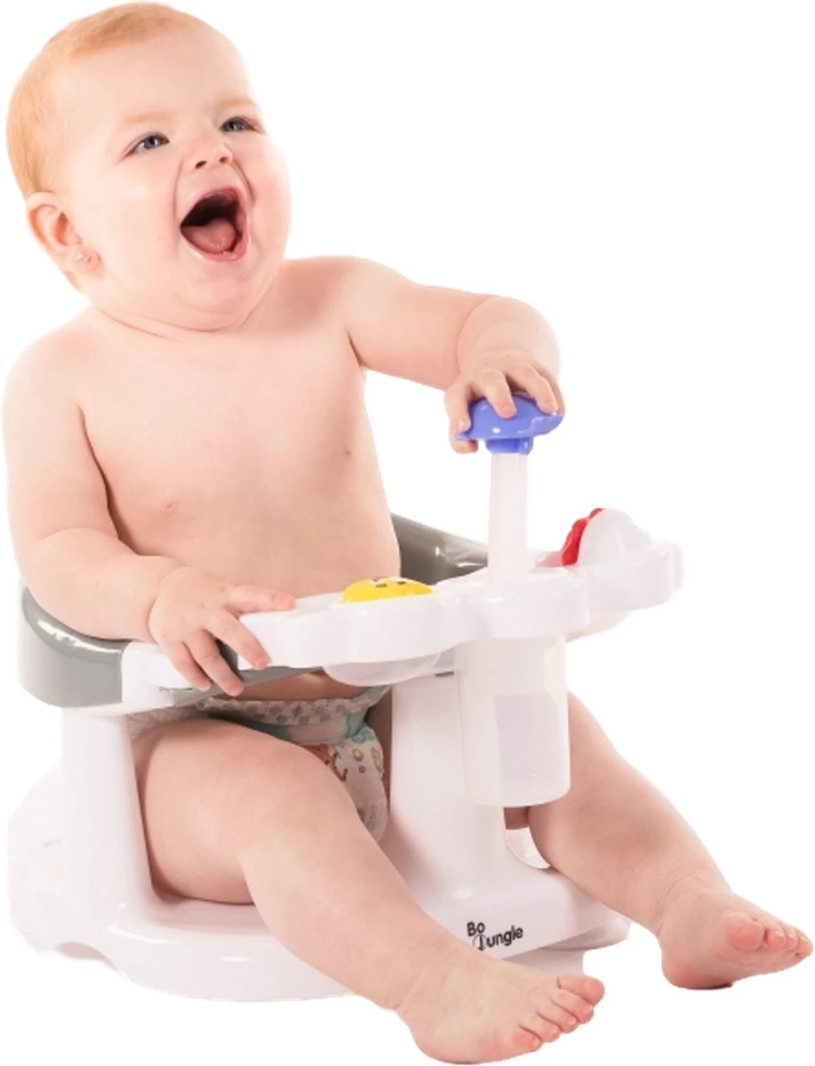 B-Bath Seat Badzitje - Grey/White 7 B-Bath Seat Badzitje - Grey/White - Afbeelding 5