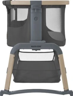 Maxi-Cosi Iora Air Co-sleeper - Beyond Graphite - 100% Gerecyclede Stoffen - Schommelfunctie - Ademende Stoffen - Dik Matras -Winkel Voor Babyproducten 920x1200 2