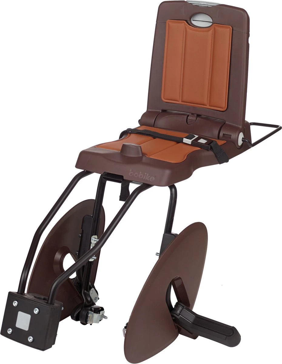 Bobike Achterzitje Classic Junior Plus (tot 35kg) Coffee Brown 3 Bobike Achterzitje Classic Junior Plus (tot 35kg) Coffee Brown