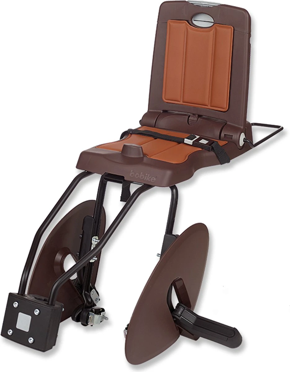 Bobike Achterzitje Classic Junior Plus (tot 35kg) Coffee Brown 4 Bobike Achterzitje Classic Junior Plus (tot 35kg) Coffee Brown - Afbeelding 2