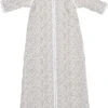 Meyco Winter Baby Slaapzak Afritsbare Mouw Gevoerd Cheetah - Taupe - 110cm