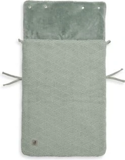 Jollein Voetenzak Voor Autostoel & Kinderwagen - River Knit - Ash Green -Winkel Voor Babyproducten 940x1200 3