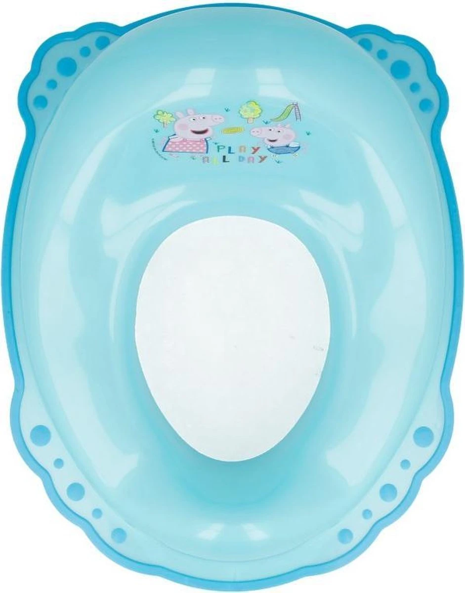 Peppa Pig - Wc Verkleiner - Toiletverkleiner - Toilettrainer - Blauw 4 Peppa Pig - Wc Verkleiner - Toiletverkleiner - Toilettrainer - Blauw - Afbeelding 2