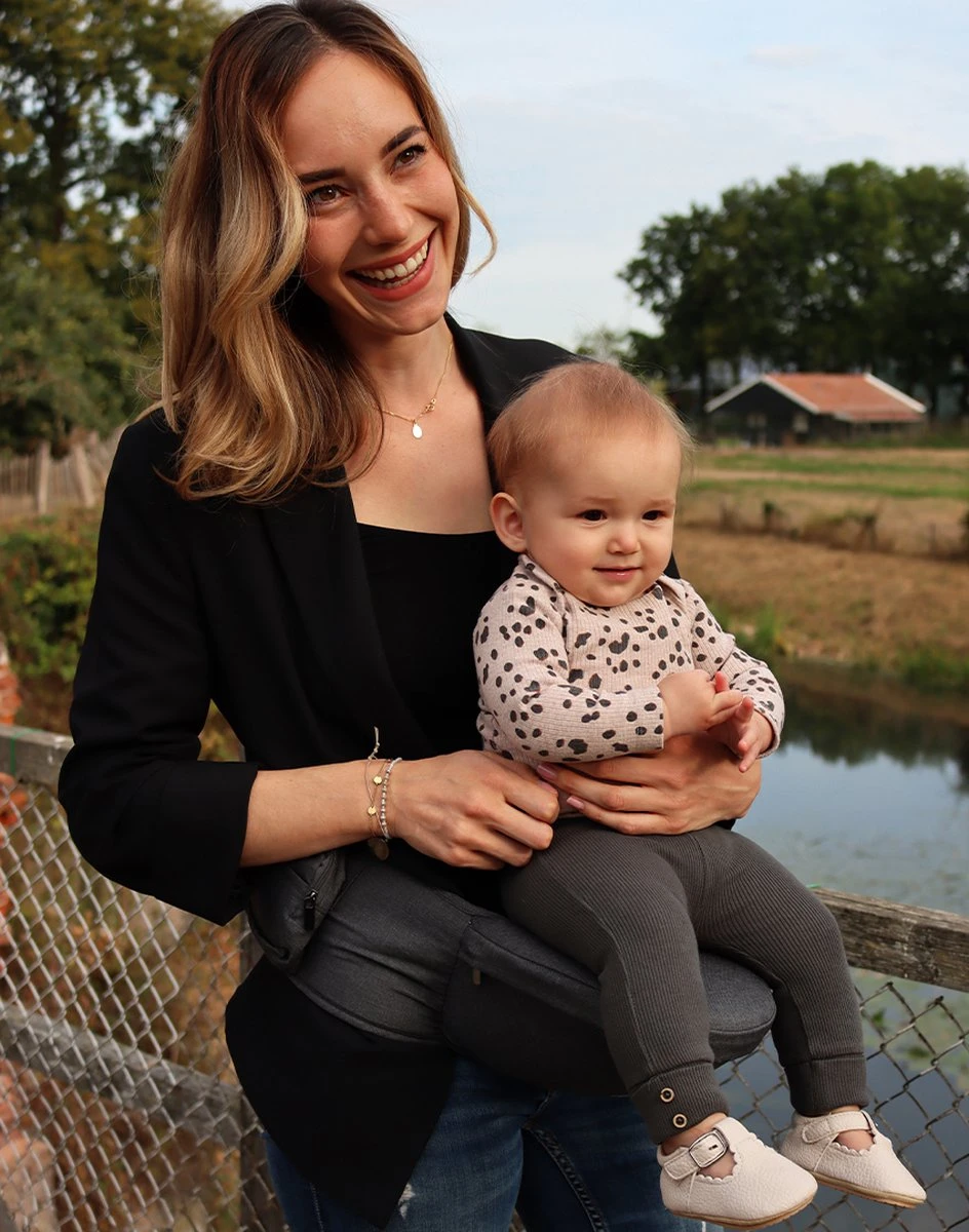 Deryan Pack Basic Luxe Heupdrager - Baby En Peuter Heupzitje - Draagzak Grijs 8 Deryan Pack Basic Luxe Heupdrager - Baby En Peuter Heupzitje - Draagzak Grijs - Afbeelding 6