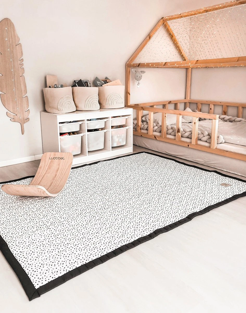 Love By Lily - Groot Speelkleed Baby - Little Dot - Stippen - 200x150 - Speelmat Binnen En Buiten - Speelmat Baby 17 Love By Lily - Groot Speelkleed Baby - Little Dot - Stippen - 200x150 - Speelmat Binnen En Buiten - Speelmat Baby - Afbeelding 15