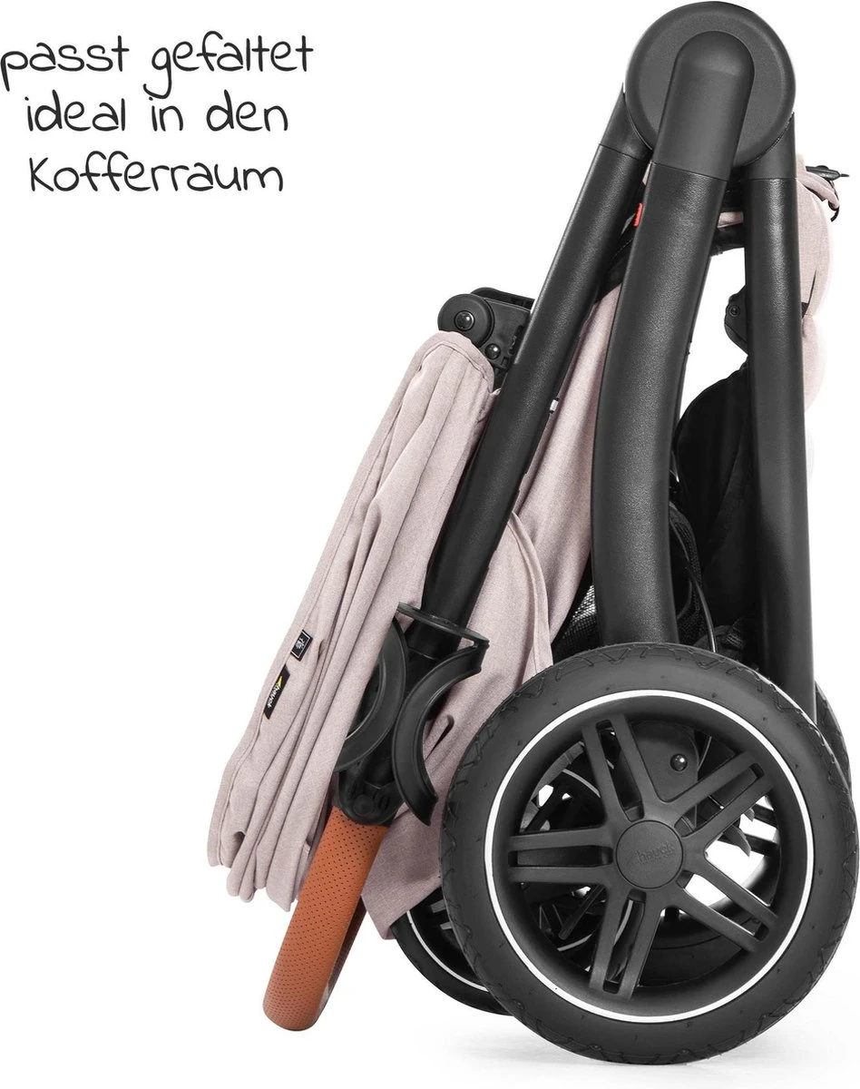 Hauck UpTown Buggy - Met één Hand Opvouwbaar - Beige 14 Hauck UpTown Buggy - Met één Hand Opvouwbaar - Beige - Afbeelding 12