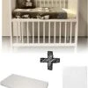 Bebies First Co-sleeper Wieg Wit Set | Inclusief Wiegmatras + Meyco Hoeslaken -Winkel Voor Babyproducten 951x1200 1