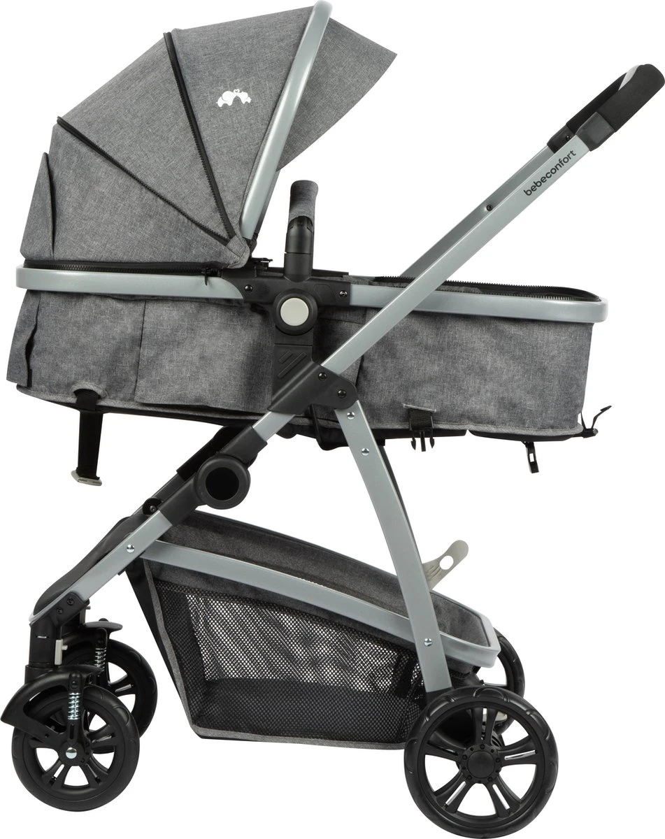 Bebeconfort Hello 2-in-1 Kinderwagen - Inclusief Reiswieg - Black Chic 19 Bebeconfort Hello 2-in-1 Kinderwagen - Inclusief Reiswieg - Black Chic - Afbeelding 17