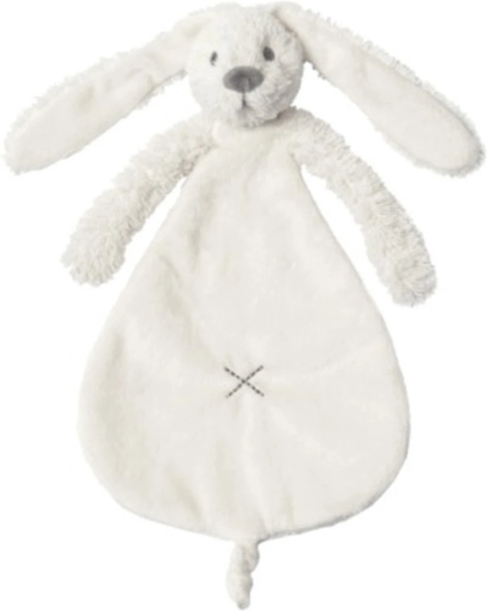 Happy Horse Konijn Richie Knuffeldoekje - Wit - Baby Cadeau 4 Happy Horse Konijn Richie Knuffeldoekje - Wit - Baby Cadeau - Afbeelding 2