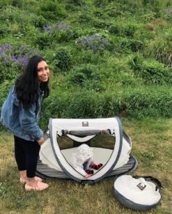 Deryan Peuter Luxe Campingbedje – Inclusief Zelfopblaasbare Matras - Cream -Winkel Voor Babyproducten 967x1200 7