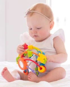Playgro Speel En Leerbal - Grijp- En Bijtspeelgoed - Klikklak Geluiden - Spiegeltje - Kralen - Cilinder Met Rattelende Ballen -Winkel Voor Babyproducten 969x1200 3