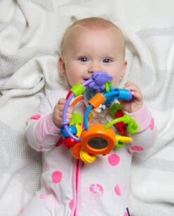 Playgro Speel En Leerbal - Grijp- En Bijtspeelgoed - Klikklak Geluiden - Spiegeltje - Kralen - Cilinder Met Rattelende Ballen -Winkel Voor Babyproducten 969x1200 4