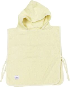 Meyco Badponcho Basic Badstof - 1-3 Jaar - Soft Yellow