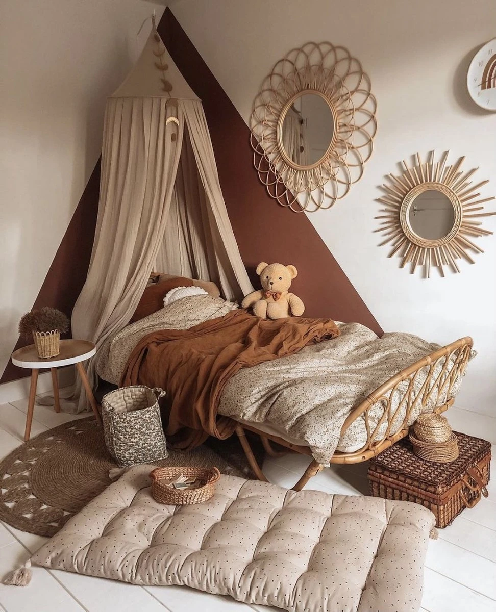 Deryan Baby Klamboe Vintage 245cm - Kinderklamboe - Hemeltje- Nougat 4 Deryan Baby Klamboe Vintage 245cm - Kinderklamboe - Hemeltje- Nougat - Afbeelding 2