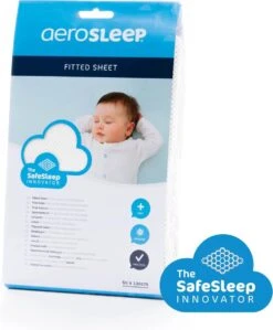AeroSleep® Hoeslaken - Bed - 120 X 60 Cm - Wit -Winkel Voor Babyproducten 990x1200 6