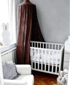 Deryan Baby Klamboe Vintage 245cm - Kinderklamboe - Hemeltje - Chestnut -Winkel Voor Babyproducten 990x1200 7