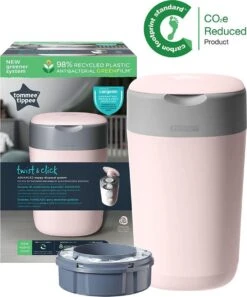 Tommee Tippee Twist & Click Tub Pink 34 Tommee Tippee Twist & Click Tub Pink -Winkel Voor Babyproducten 997x1200 4