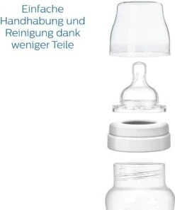 Philips AVENT SCD805/01 Anti-Colic Zuigfles Voor Pasgeborene 125 Ml 260 Ml Polypropyleen (PP) Transparant, Wit -Winkel Voor Babyproducten 997x1200 8